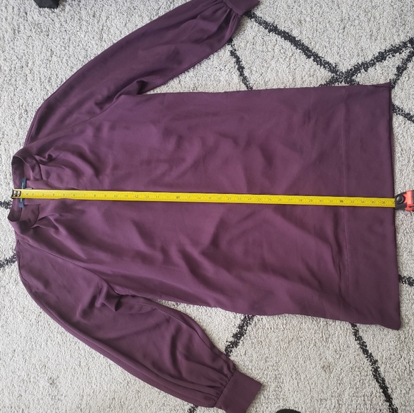French Connection plum/grape color dress size US Small - Picture 4 of 7